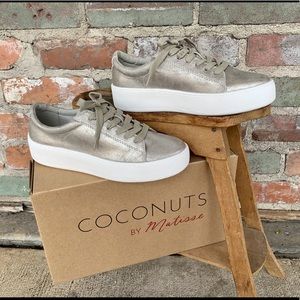 Coconuts by Matisse Gold Sneakers